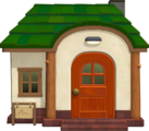 The exterior of Jacob's House in Animal Crossing: New Horizons